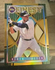 Derek Jeter [Gold] #214 Baseball Cards 2022 Topps Finest Flashback Prices