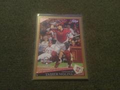 Yadier Molina [Gold] Baseball Cards 2009 Topps Updates & Highlights Prices