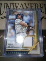 Derek Jeter [Gold] #MMR-DJ Baseball Cards 2023 Topps Museum Collection Meaningful Materials Relics Prices
