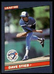 Dave Stieb #68 Baseball Cards 1986 Leaf Prices