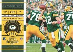 Aaron Rodgers #71 Football Cards 2011 Playoff Contenders Prices