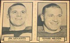 Jim Letcavits, Roger Nelson Football Cards 1962 Topps CFL Prices