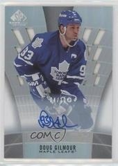 Doug Gilmour [Autograph] #P-59 Hockey Cards 2021 SP Game Used Purity Prices