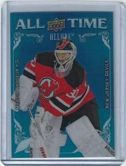 Martin Brodeur #AT-16 Hockey Cards 2022 Upper Deck Allure All Time Prices