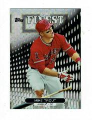Mike Trout [Xfractor] Baseball Cards 2013 Finest Prices