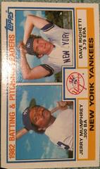 Yankees Batting [Pitching Leaders] #81 Baseball Cards 1983 Topps Prices