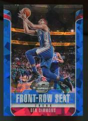 Ben Simmons #29 Basketball Cards 2018 Panini Contenders Optic Front Row Seat Prices