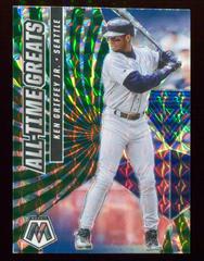 Ken Griffey Jr. [Green Swirl] #ATG7 Baseball Cards 2021 Panini Mosaic All Time Greats Prices