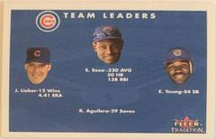 Chicago Cubs Team Leaders Baseball Cards 2001 Fleer Tradition Prices