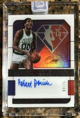 Robert Parish [Red] Basketball Cards 2021 Panini One and One 75th Team Signatures Prices