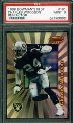 Charles Woodson [Refractor] #101 Football Cards 1998 Bowman's Best Prices
