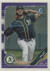 A.J. Puckett [Purple Refractor] #BCP4 Baseball Cards 2017 Bowman Mega Box Chrome Prospects Prices