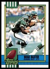 Brad Baxter Football Cards 1990 Topps Traded Prices
