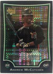 Andrew McCutchen [Refractor] Baseball Cards 2009 Bowman Chrome Prices