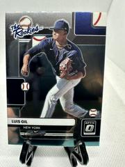 Luis Gil [Holo] Baseball Cards 2022 Panini Donruss Optic The Rookies Prices