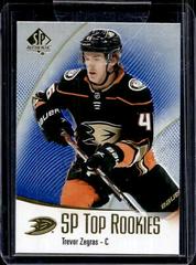 Trevor Zegras [Blue] #TR-50 Hockey Cards 2021 SP Authentic Top Rookies Prices