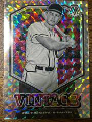 Eddie Mathew [Mosaic] #V4 Baseball Cards 2021 Panini Mosaic Vintage Prices