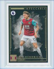 Jeff Hendrick [Gold] Soccer Cards 2019 Panini Impeccable Premier League Prices