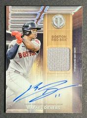 Rafael Devers #TTTA-RD Baseball Cards 2024 Topps Tribute Threads Autograph Relic Prices