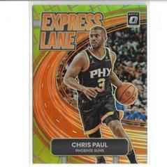 Chris Paul [Lime Green] #7 Basketball Cards 2022 Panini Donruss Optic Express Lane Prices