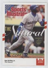 Ken Griffey Jr. [White with Red Stripes] Baseball Cards 2021 Topps X Sports Illustrated Prices