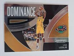 Lisa Leslie #9 Basketball Cards 2022 Panini Prizm WNBA Dominance Prices