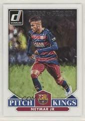 Neymar Jr [Silver Press Proof] Soccer Cards 2015 Panini Donruss Pitch Kings Prices