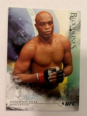 Anderson Silva [Flag] Ufc Cards 2014 Topps UFC Bloodlines Prices