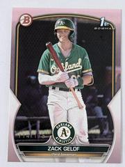 Zack Gelof [Pink] #BP-1 Baseball Cards 2023 Bowman Paper Prospects Prices