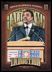 Eddie Murray #11 Baseball Cards 2013 Panini Cooperstown Induction Prices