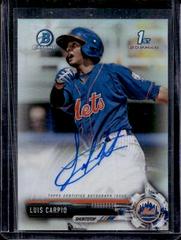 Luis Arraez [Refractor] #CPA-LA Baseball Cards 2017 Bowman Chrome Prospects Autographs Prices