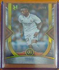 Vini Jr. [Gold] #20 Soccer Cards 2022 Topps Museum Collection UEFA Champions League Prices