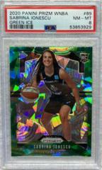 Sabrina Ionescu [Prizm Green Ice] #89 Basketball Cards 2020 Panini Prizm WNBA Prices