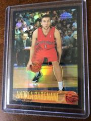 Andrea Bargnani [Black Refractor] #180 Basketball Cards 2006 Topps Chrome Prices