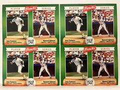 Jose Canseco, Howard Johnson Baseball Cards 1992 French's Prices
