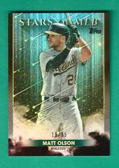 Matt Olson [Black] #SMLB-50 Baseball Cards 2022 Topps Stars of MLB Prices