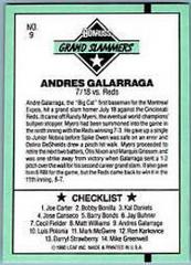 Andres Galarraga Baseball Cards 1991 Donruss Grand Slammers Prices