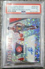 DE'Andre Hunter Basketball Cards 2019 Panini Prizm Fast Break Rookie Autographs Prices