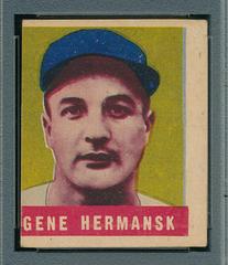Gene Hermansk [Incorrect Spelling] #102 Baseball Cards 1948 Leaf Prices