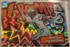 Micah Parsons #KH-7 Football Cards 2022 Panini Absolute Kaboom Horizontal Prices