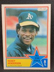 Rickey Henderson [All Star] Baseball Cards 1983 O Pee Chee Prices