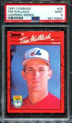Tim Wallach #28 Baseball Cards 1990 Donruss Learning Series Prices