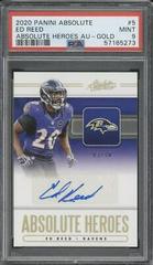 Ed Reed [Gold] Football Cards 2020 Panini Absolute Heroes Autographs Prices