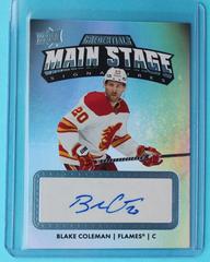 Blake Coleman #MS-BC Hockey Cards 2022 Upper Deck Credentials Main Stage Signature Prices