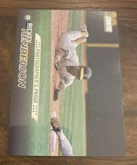 Rickey Henderson [Photographers Proof] #7 Baseball Cards 2023 Stadium Club Prices