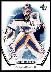 Jordan Binnington [Blue] Hockey Cards 2021 SP Prices