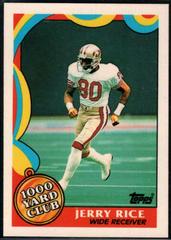 Jerry Rice #5 Football Cards 1989 Topps 1000 Yard Club Prices