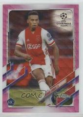 Jurrien Timber [Pink] Soccer Cards 2020 Topps Chrome UEFA Champions League Prices
