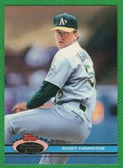 Andy Hawkins #487 Baseball Cards 1991 Stadium Club Prices