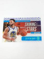 Stephen Curry [Sapphire] #7 Basketball Cards 2019 Panini Illusions Shining Stars Prices